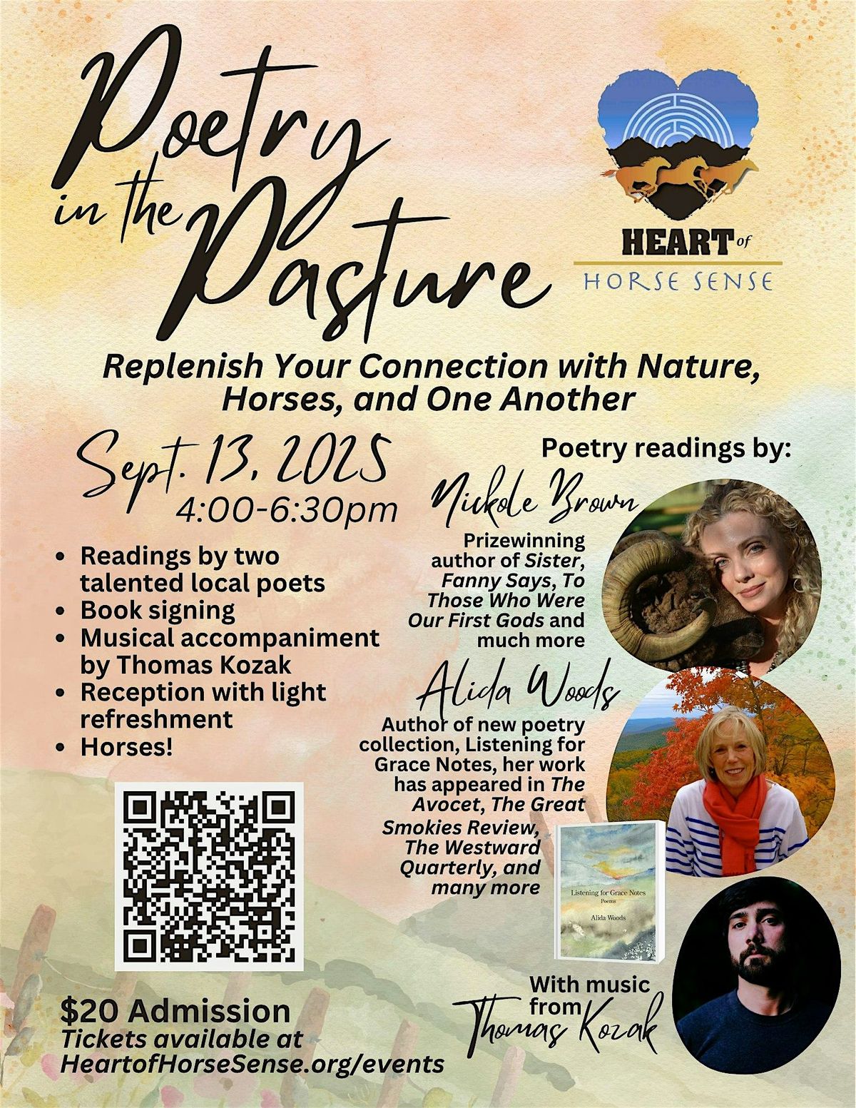 Poetry in the Pasture, 13 September | Event in Marshall | AllEvents