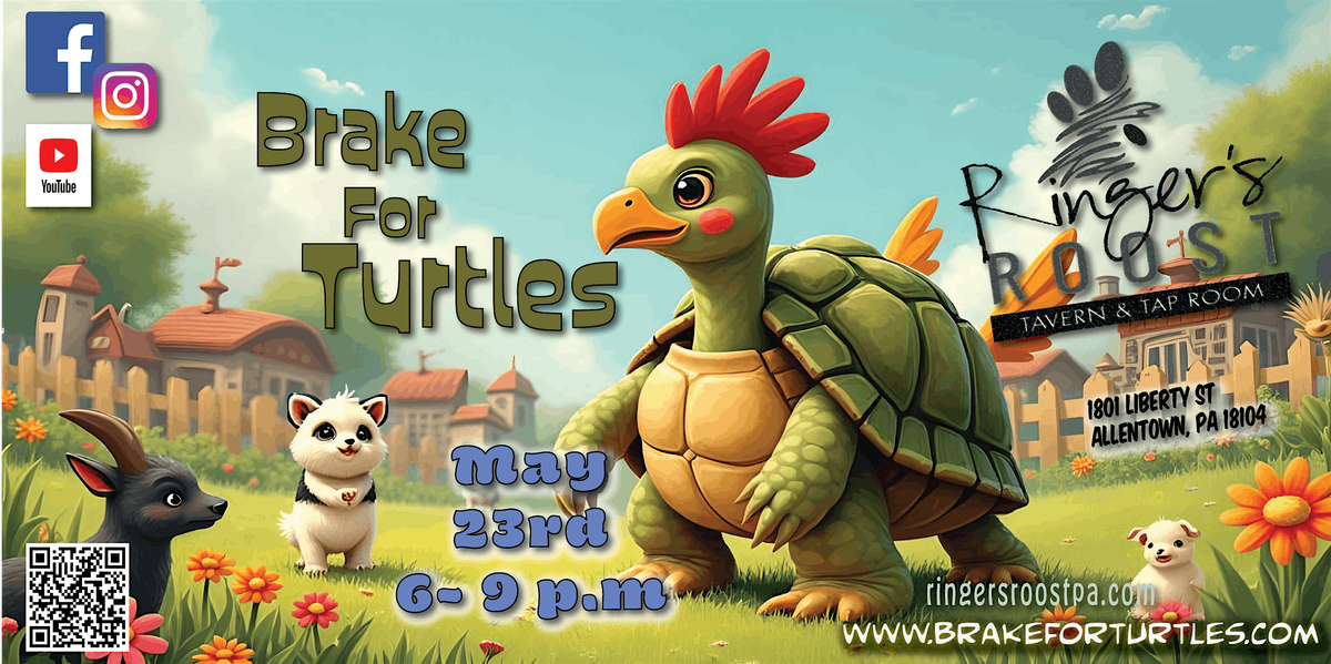 Brake For Turtles LIVE at Ringer's Roost, 23 May | Event in Allentown | AllEvents
