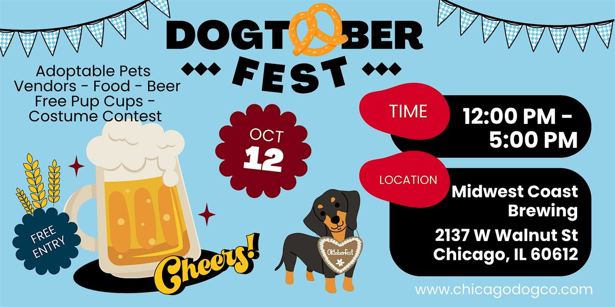 Dog Friendly Market hosted by Chicago Dog Co. at Midwest Coast Brewing, 12 October | Event in Chicago | AllEvents