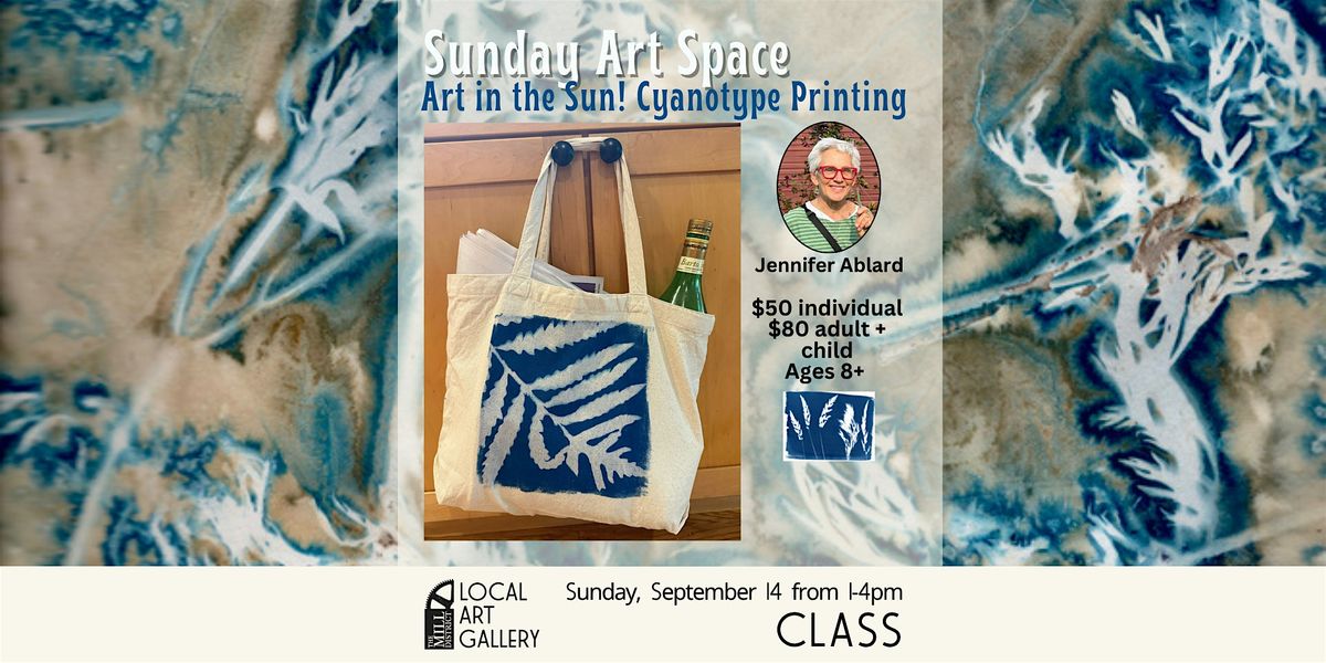 Art in the Sun! Cyanotype Printing with Jennifer Ablard, 14 September | Event in Amherst | AllEvents
