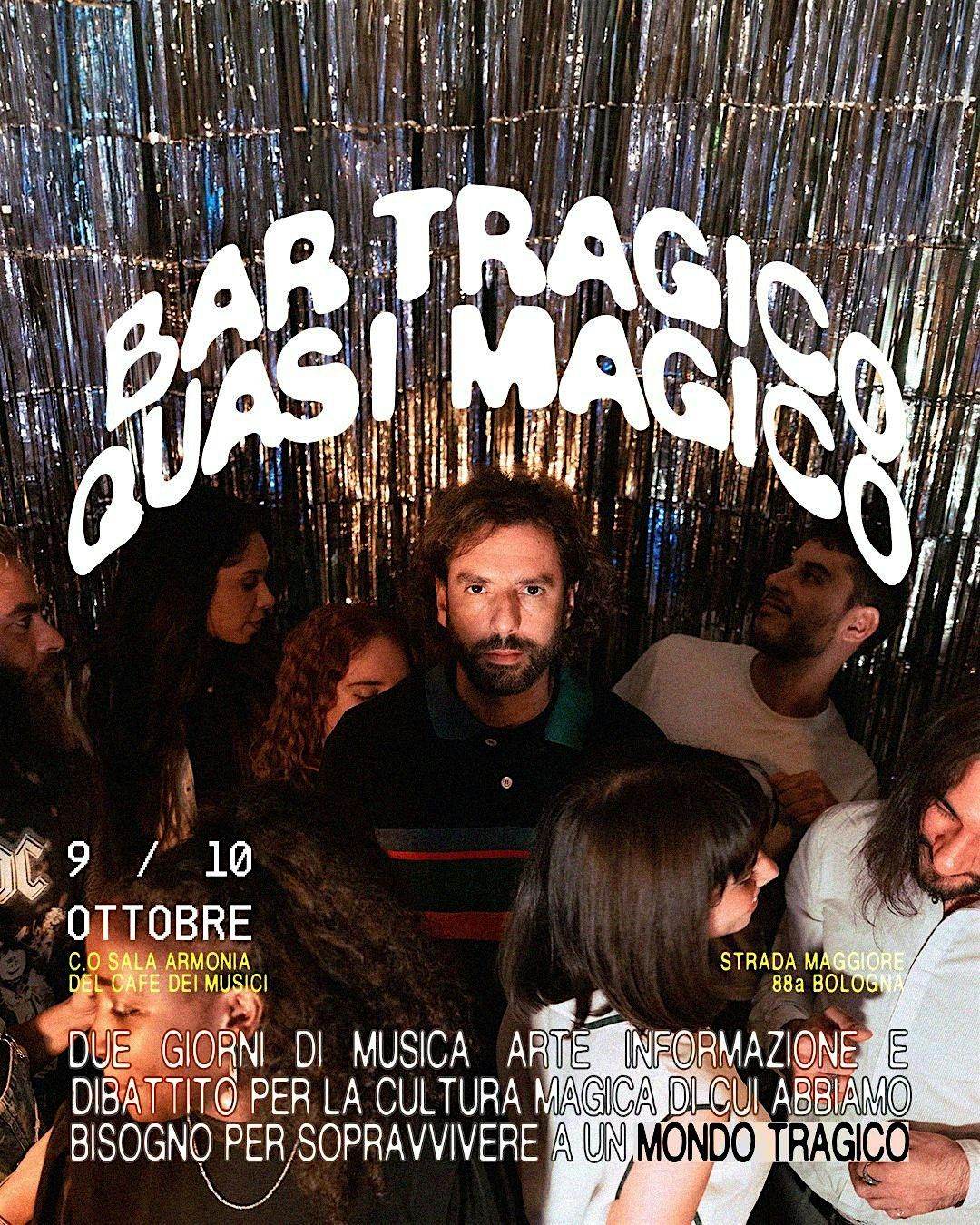 Bar Tragico Quasi Magico - Workshop con Cimini + Merlot + Dorso + voi, 10 October | Event in Bologna | AllEvents