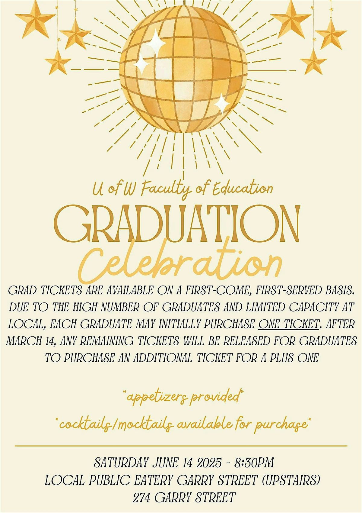 Graduation Celebration, 14 June | Event in Winnipeg | AllEvents