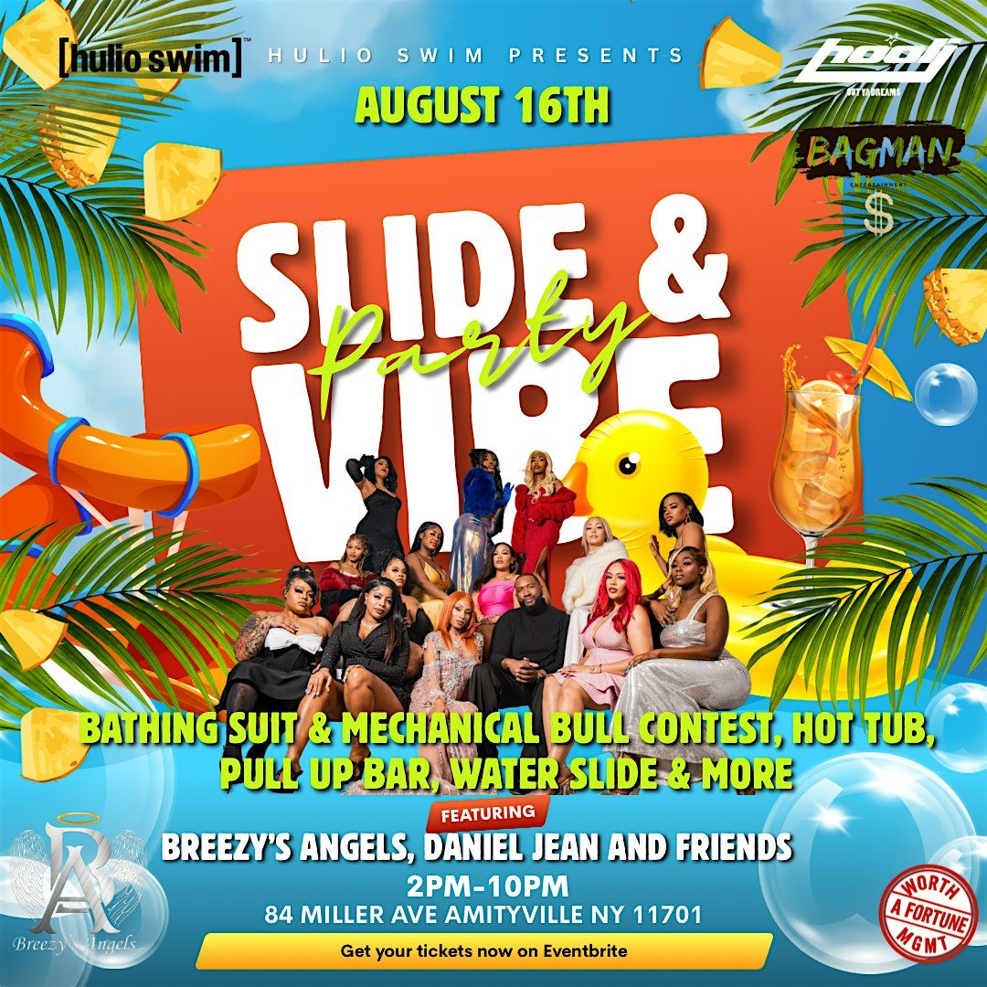 Breezy’s Angels Slide and Vibe, 16 August | Event in Amityville | AllEvents