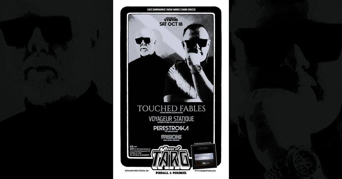 Switched-On Synths: Touched Fables + Voyageur Statique + Perestroika +, 18 October | Event in Ottawa | AllEvents