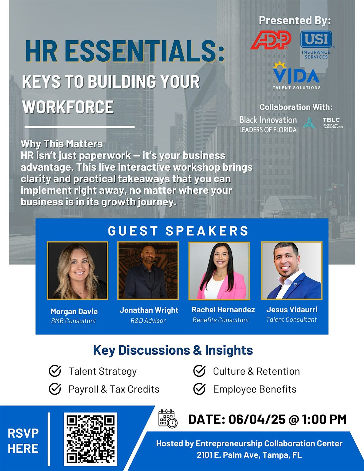 HR Essentials: Keys to Building Your Workforce | Event in Tampa | AllEvents