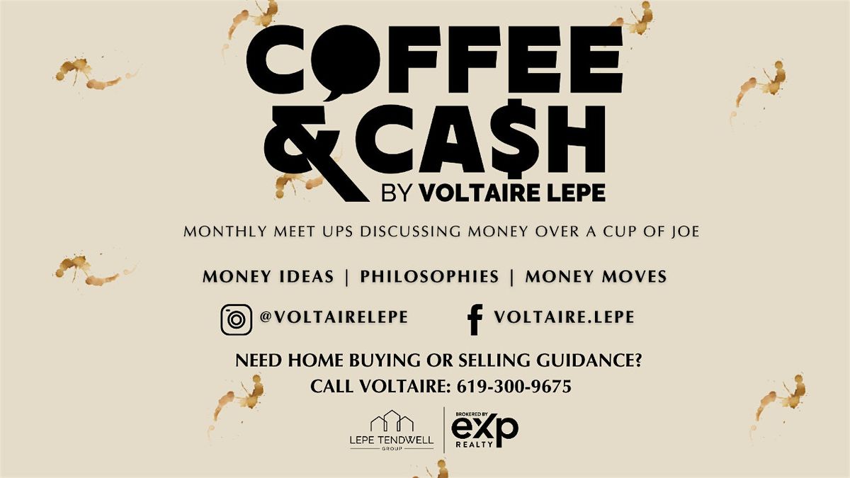 COFFEE & CASH, 11 June | Event in San Diego | AllEvents