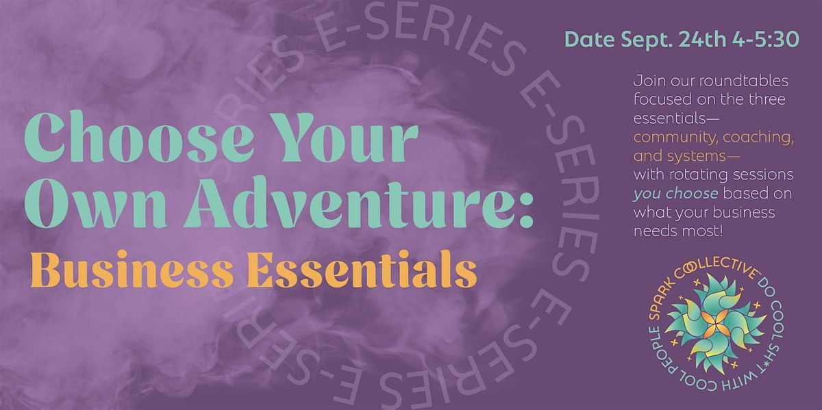 ✨ Choose Your Own Adventure: A Spark Coollective Experience, 24 September | Event in Denver | AllEvents