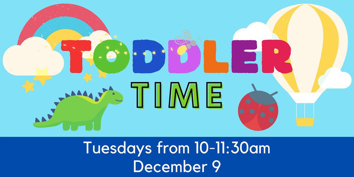 December Toddler Time, 9 December | Event in Georgetown | AllEvents