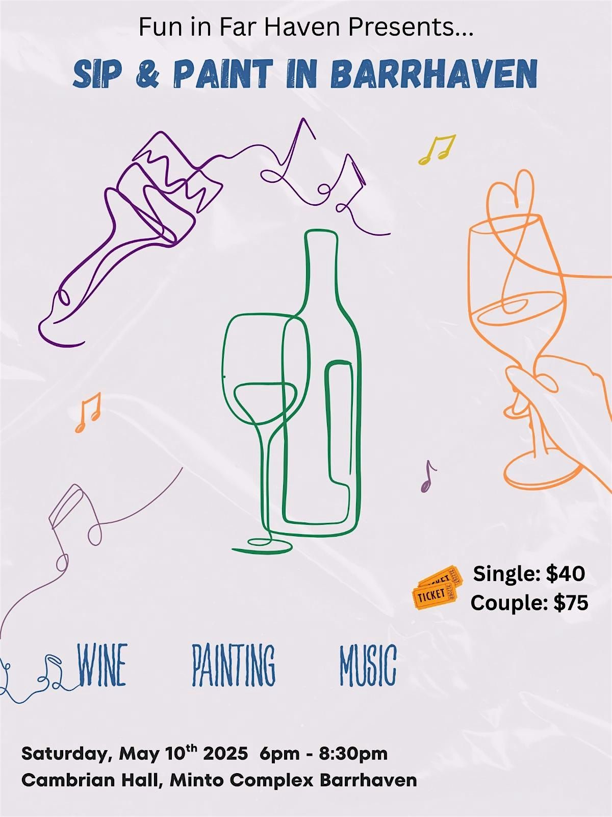 SIP & PAINT, 10 May | Event in Ottawa | AllEvents
