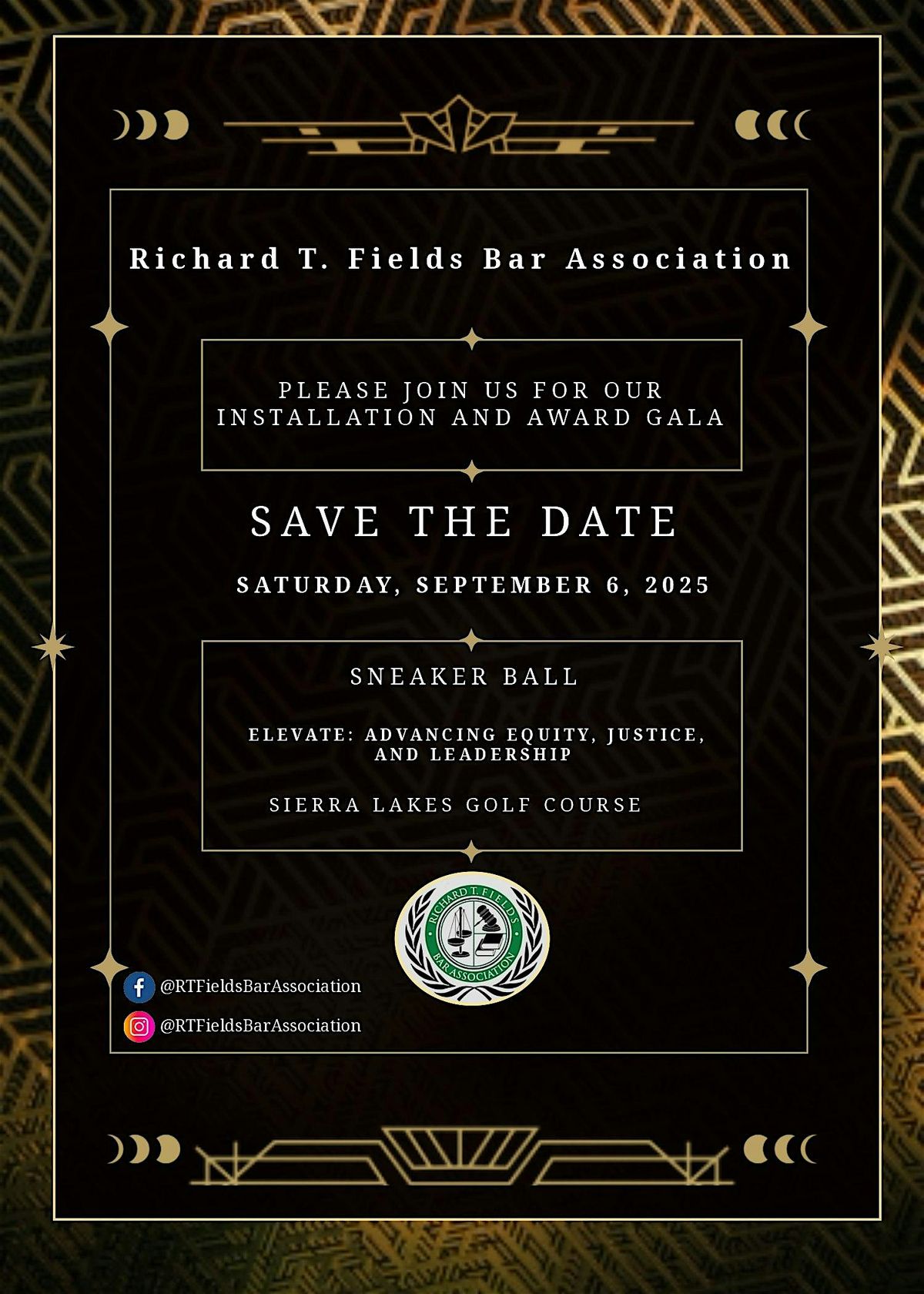 Richard T. Fields Bar Association Installation and Awards Gala, 6 September | Event in Fontana | AllEvents