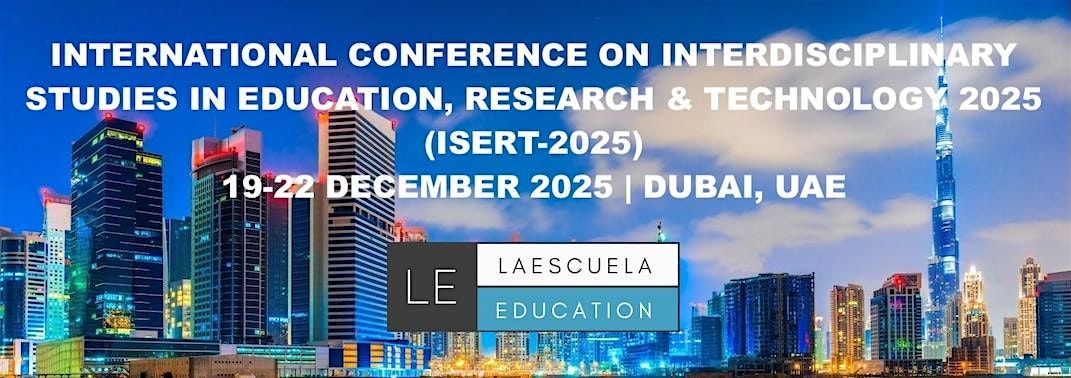 ISERT - 2025, 19 December | Event in Dubai | AllEvents