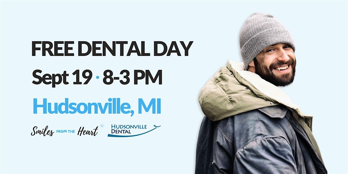 Free Dental Cleanings, Fillings, or Extractions – Hudsonville, MI, 19 September | Event in Hudsonville | AllEvents