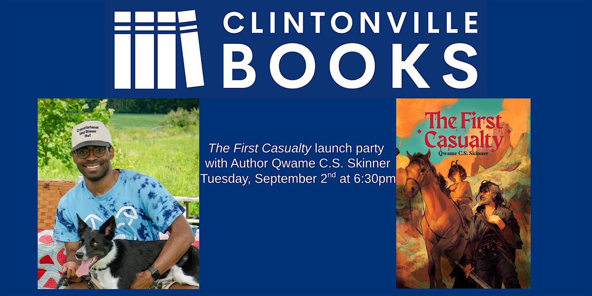 THE FIRST CASUALTY launch party with Qwame C.S. Skinner, 2 September | Event in Columbus | AllEvents