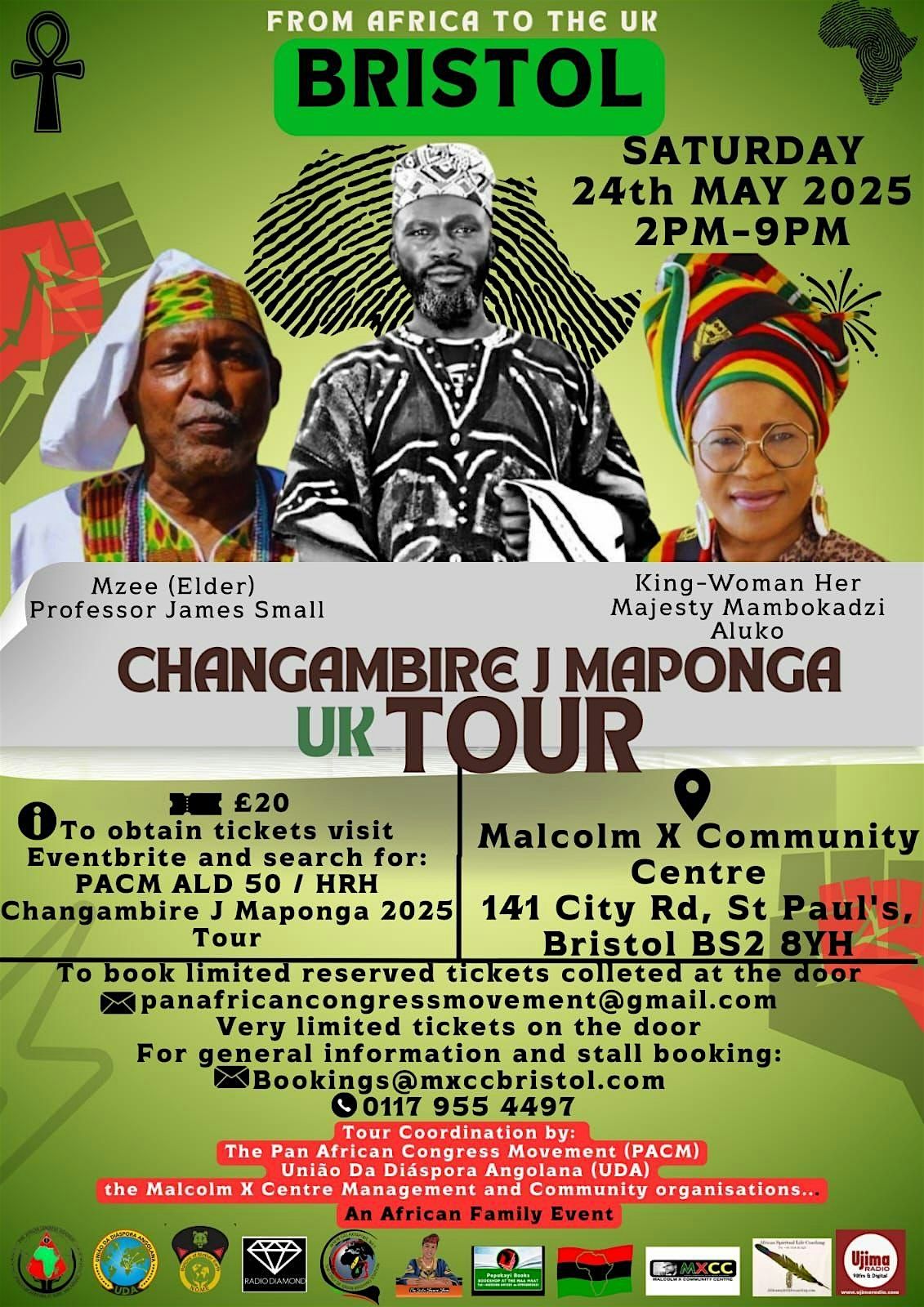 HRH Changambire J Maponga ‘From Africa to the UK’ 2025 Tour - Bristol | Event in Bristol | AllEvents