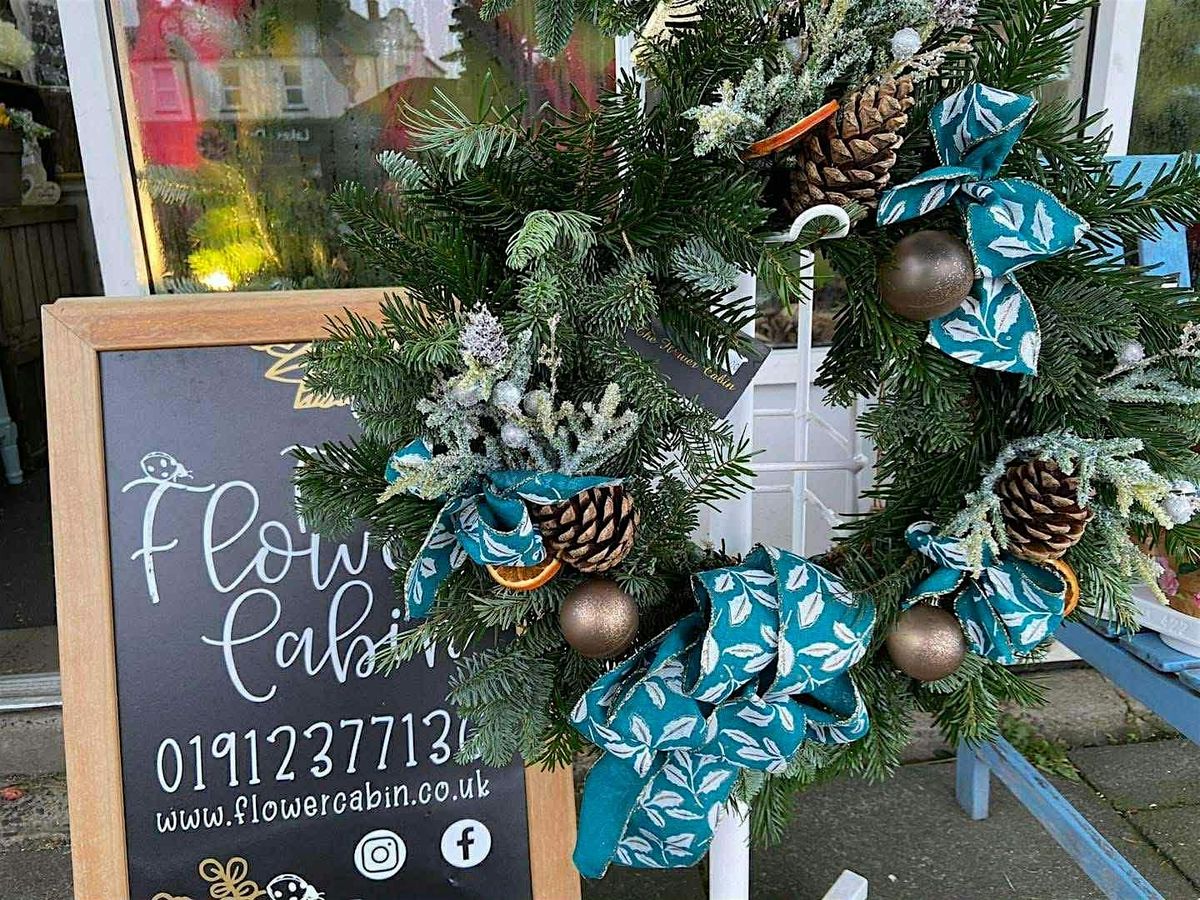 Wreath Making with the Flower Cabin, 2 December | Event in Earsdon | AllEvents