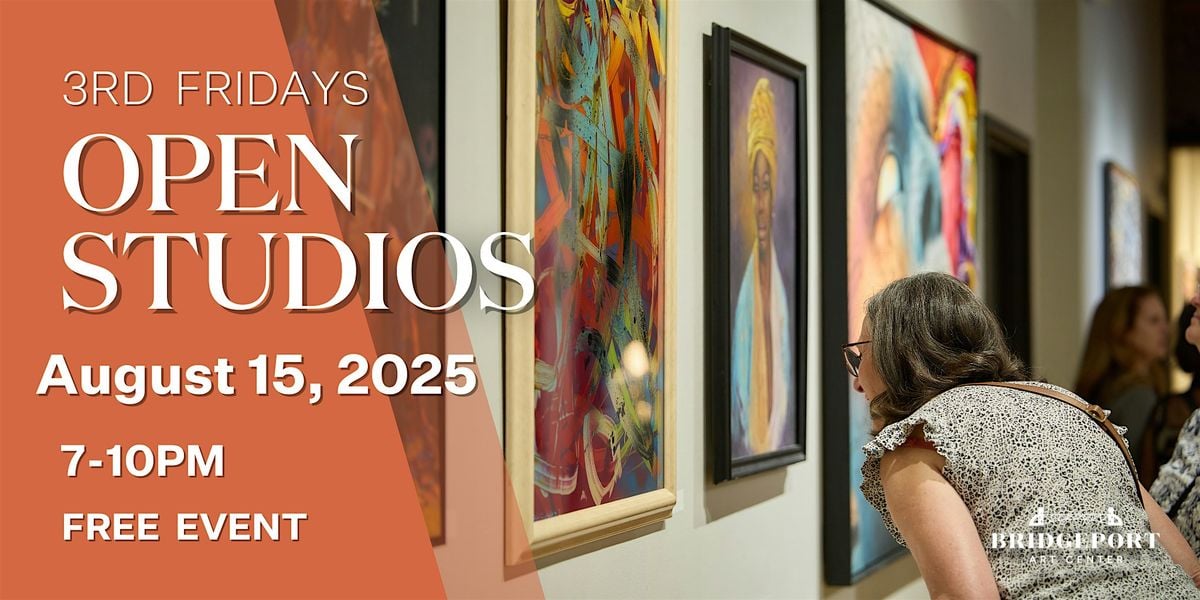 Third Friday Open Studios  August 15, 2025, 15 August | Event in Chicago | AllEvents