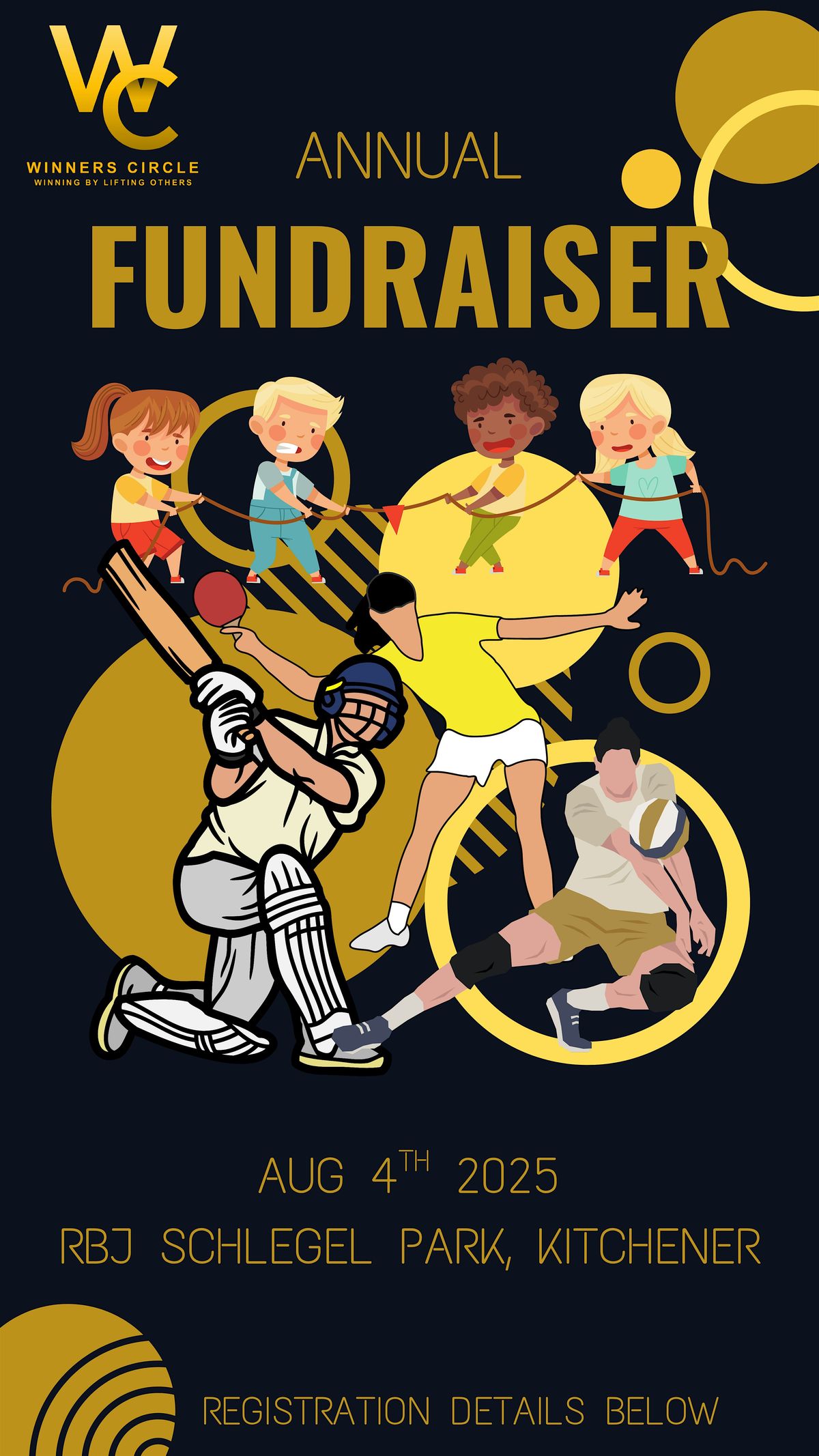 Annual Sports Fundraiser 2025, 4 August | Event in Kitchener | AllEvents