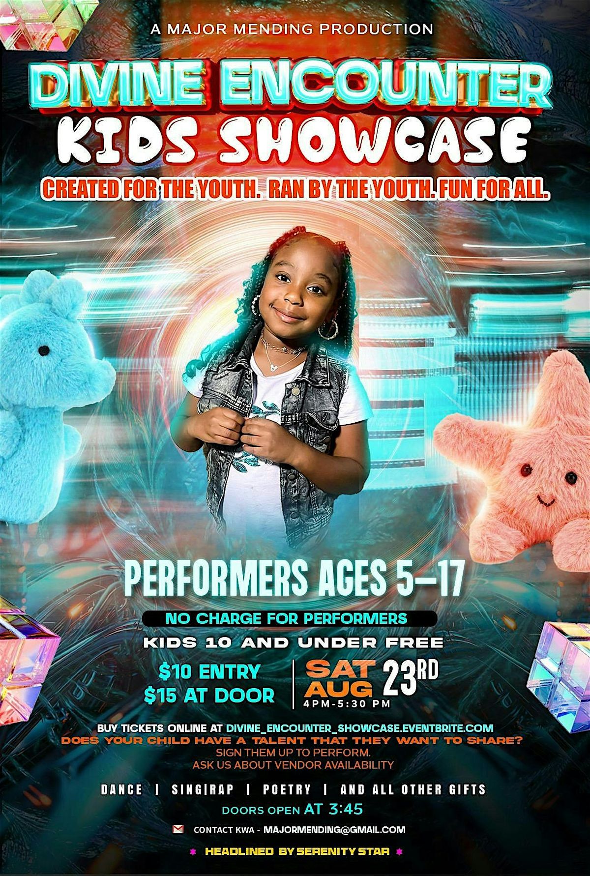 Divine Encounter - Kids Showcase, 23 August | Event in Detroit | AllEvents