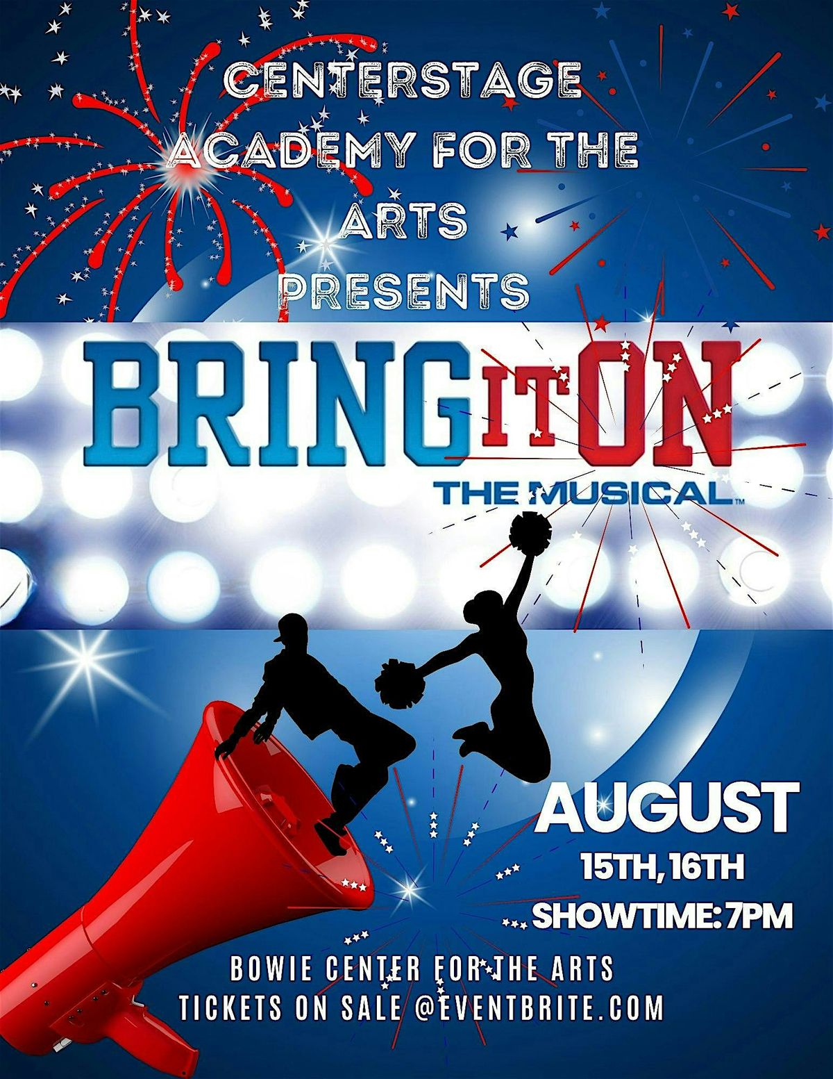 CSAA Presents: Bring It On The Musical, 15 August | Event in Bowie | AllEvents