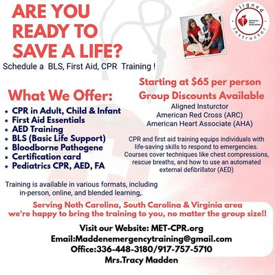 Madden Emergency Training LLC. logo