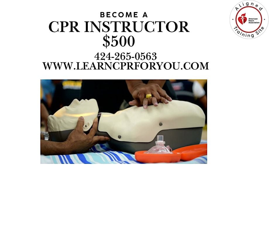 Become a BLS & CPR Instructor ., 23 August | Event in Inglewood | AllEvents