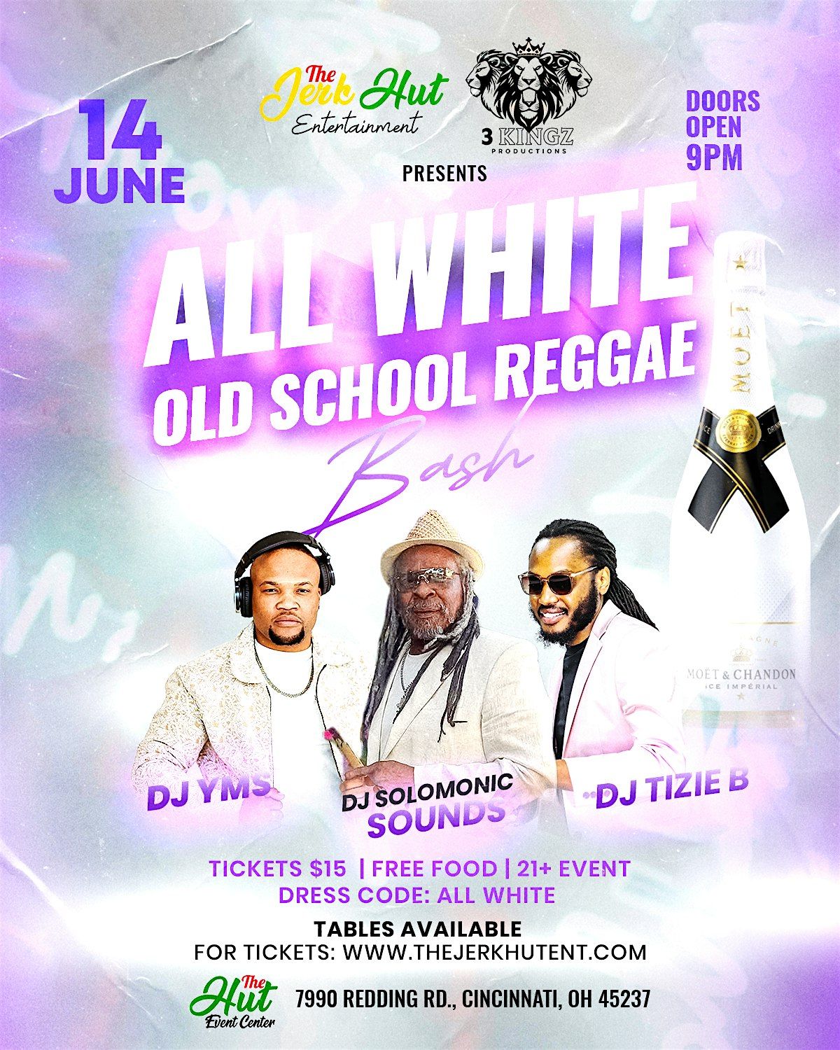 All White Old School Reggae Bash, 14 June | Event in Cincinnati | AllEvents