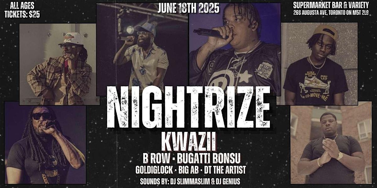 Nightrize, 18 June | Event in Toronto | AllEvents