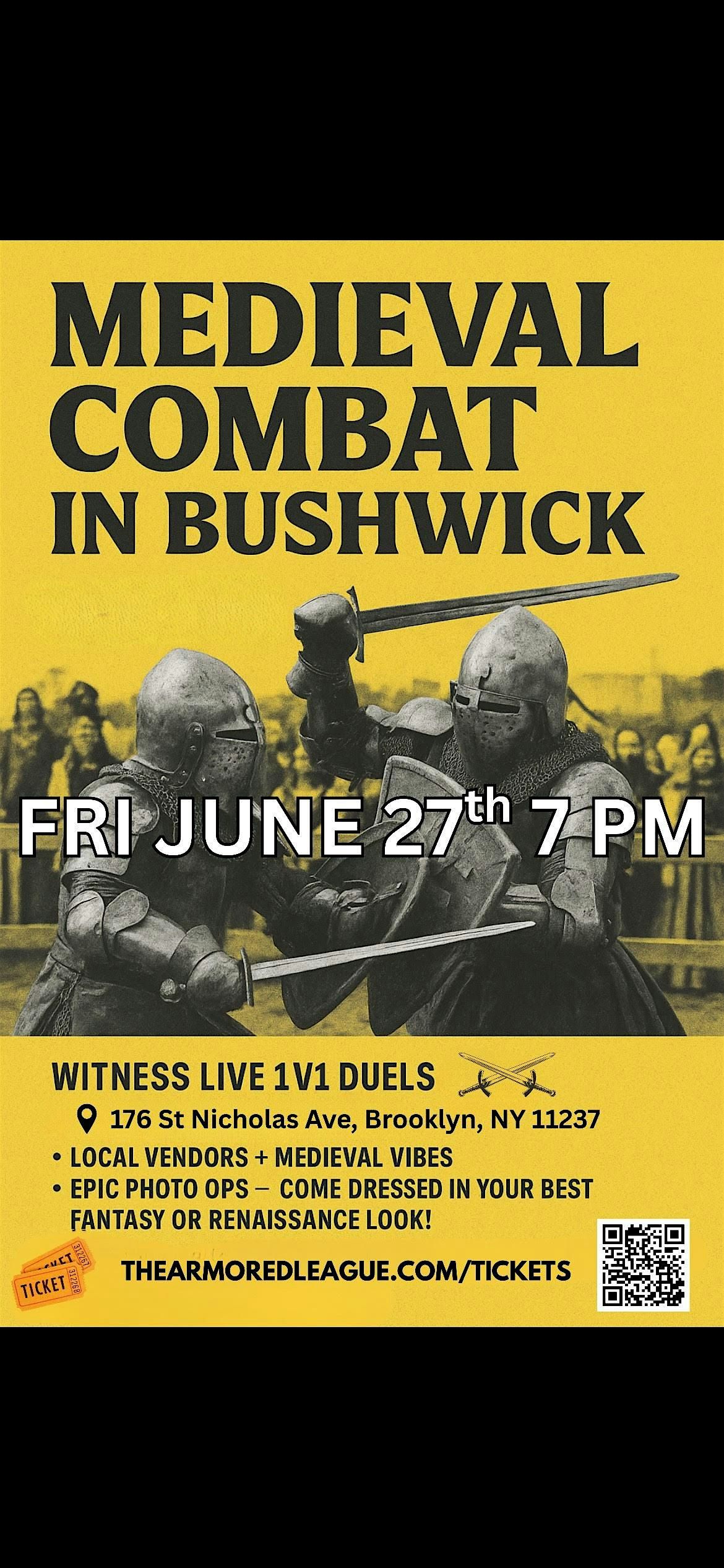 Bushwick Buhurt, 7 August | Event in Brooklyn | AllEvents