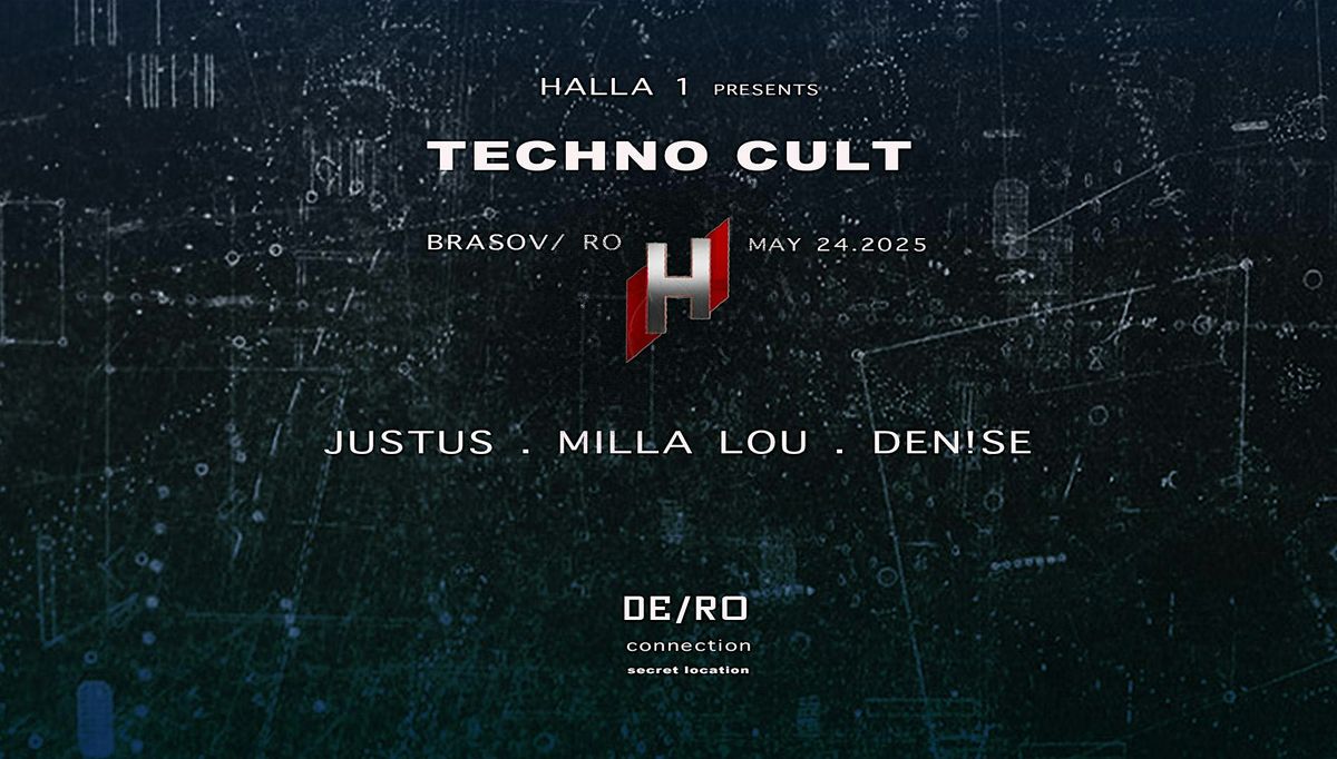 TECHNO CULT, 24 May | Event in Brașov | AllEvents