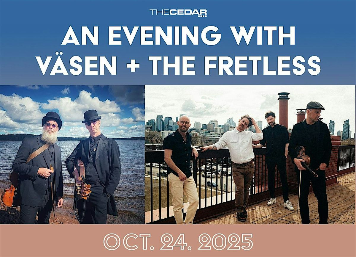An Evening with VÄSEN + THE FRETLESS, 24 October | Event in Minneapolis | AllEvents