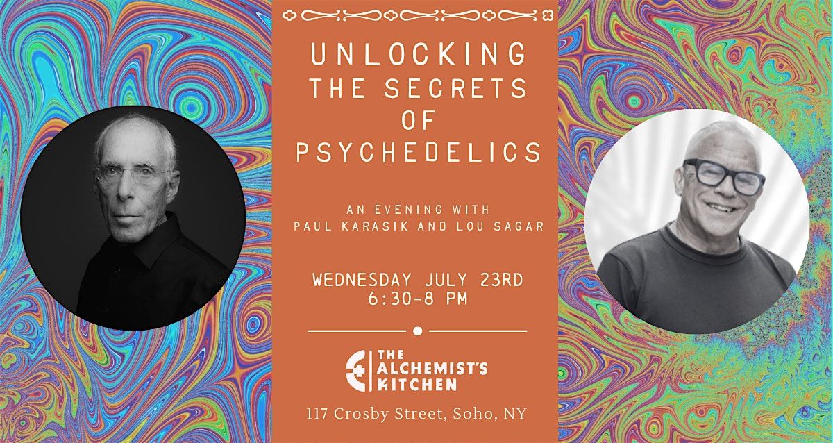 Unlocking the Secrets of Psychedelics: with Paul Karasik, 23 July | Event in New York | AllEvents