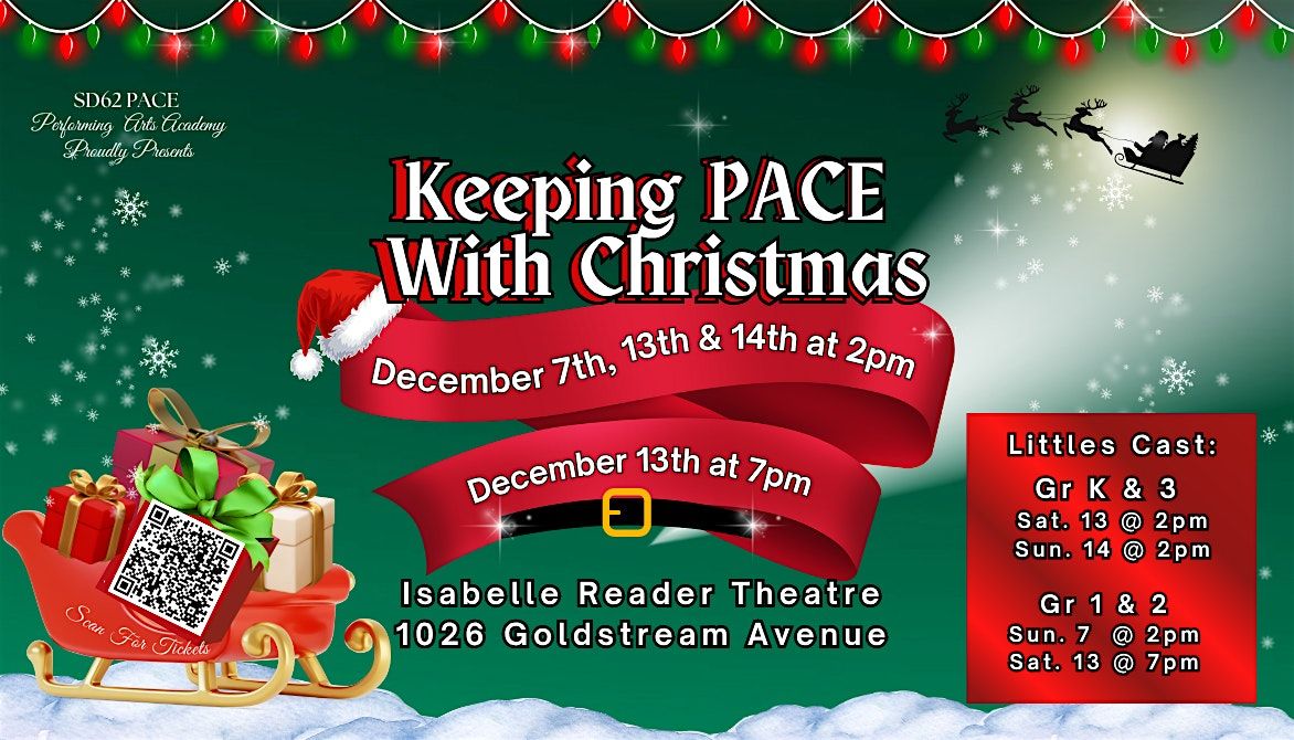 Keeping PACE With Christmas 2025, 7 December | Event in Victoria | AllEvents