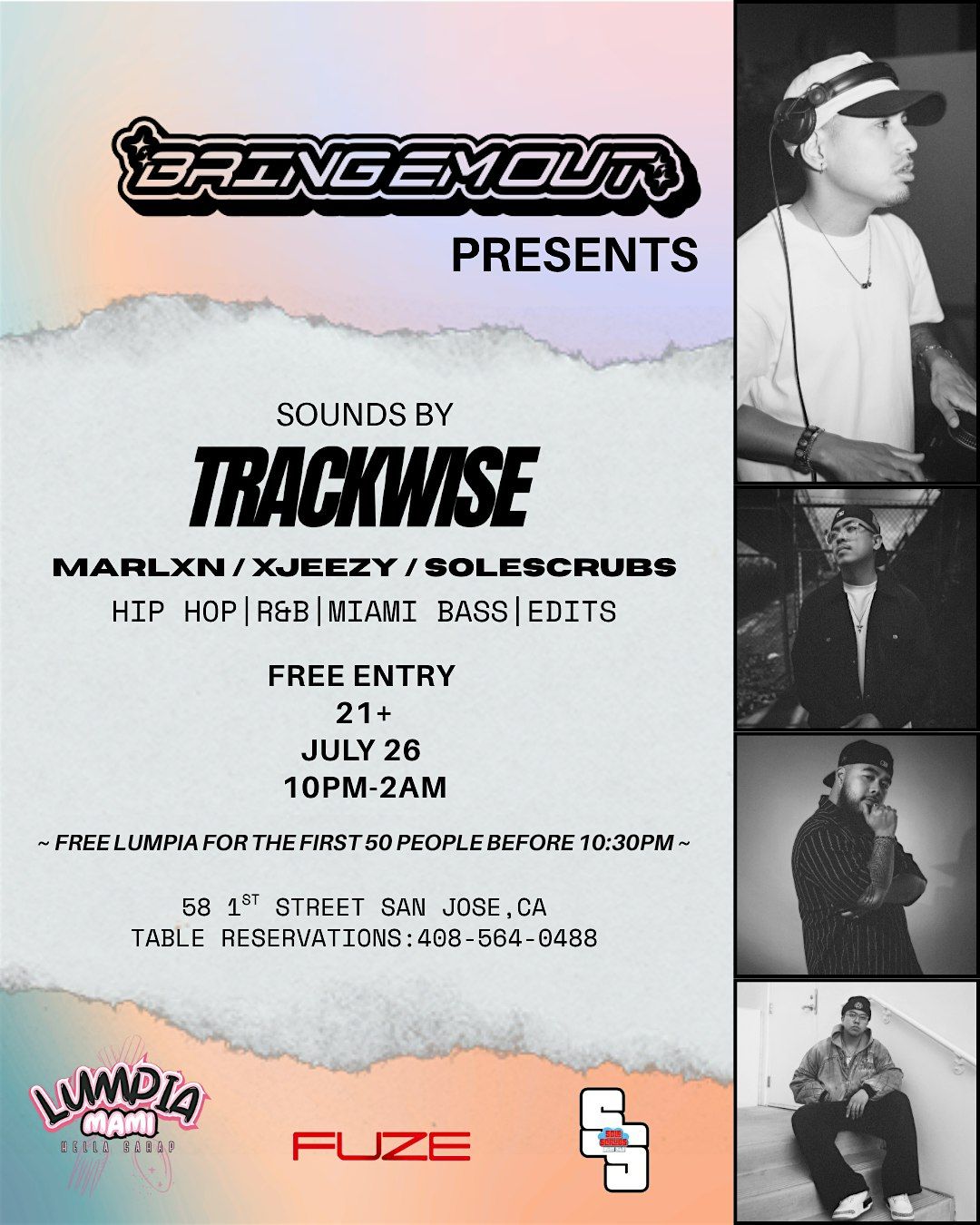 SATURDAY JULY 26TH MARLXN-XJEEZY-SOLE SCRUBS, 26 July | Event in San Jose | AllEvents