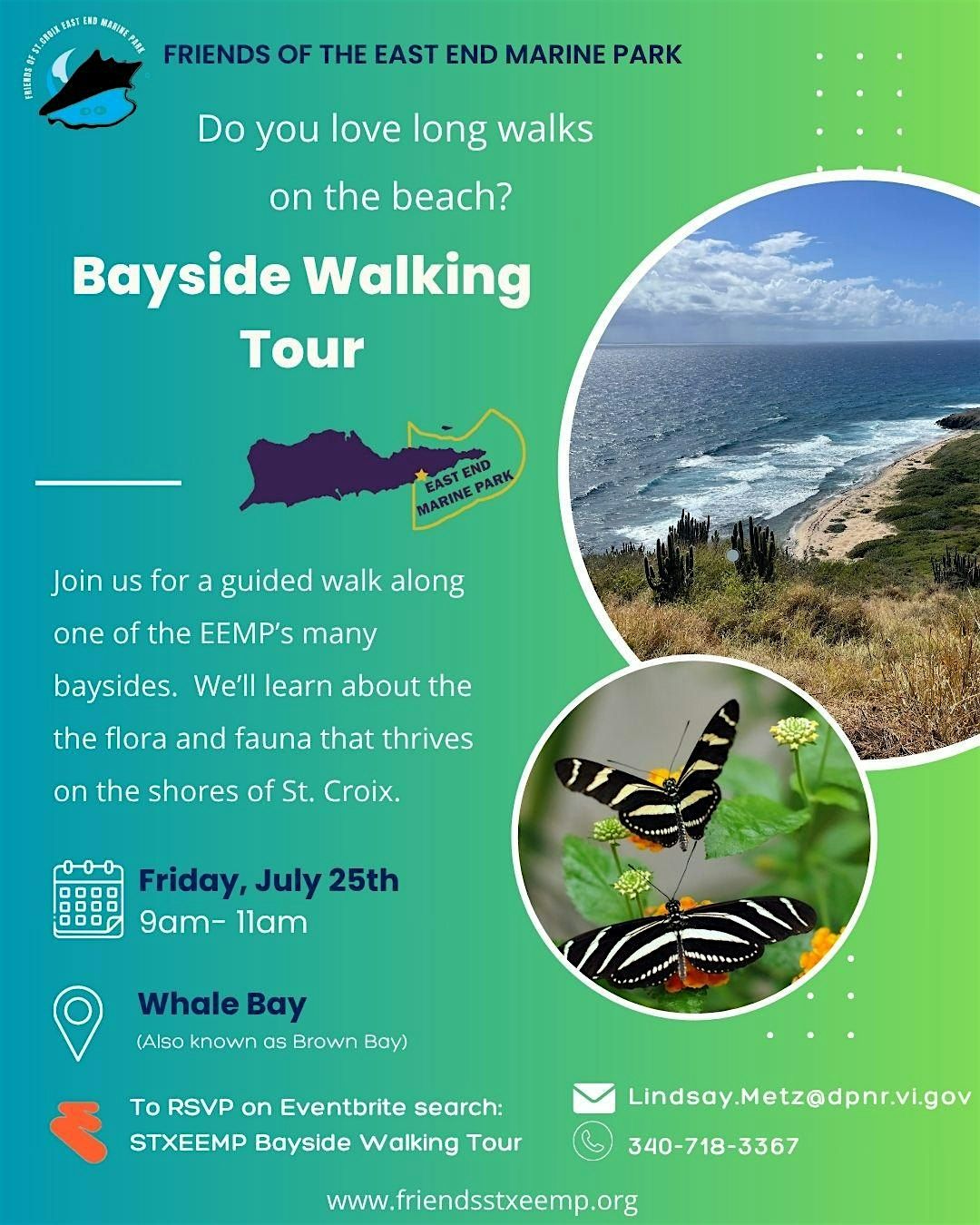 STXEEMP Bayside Walking Tour, 25 July | Event in Christiansted | AllEvents