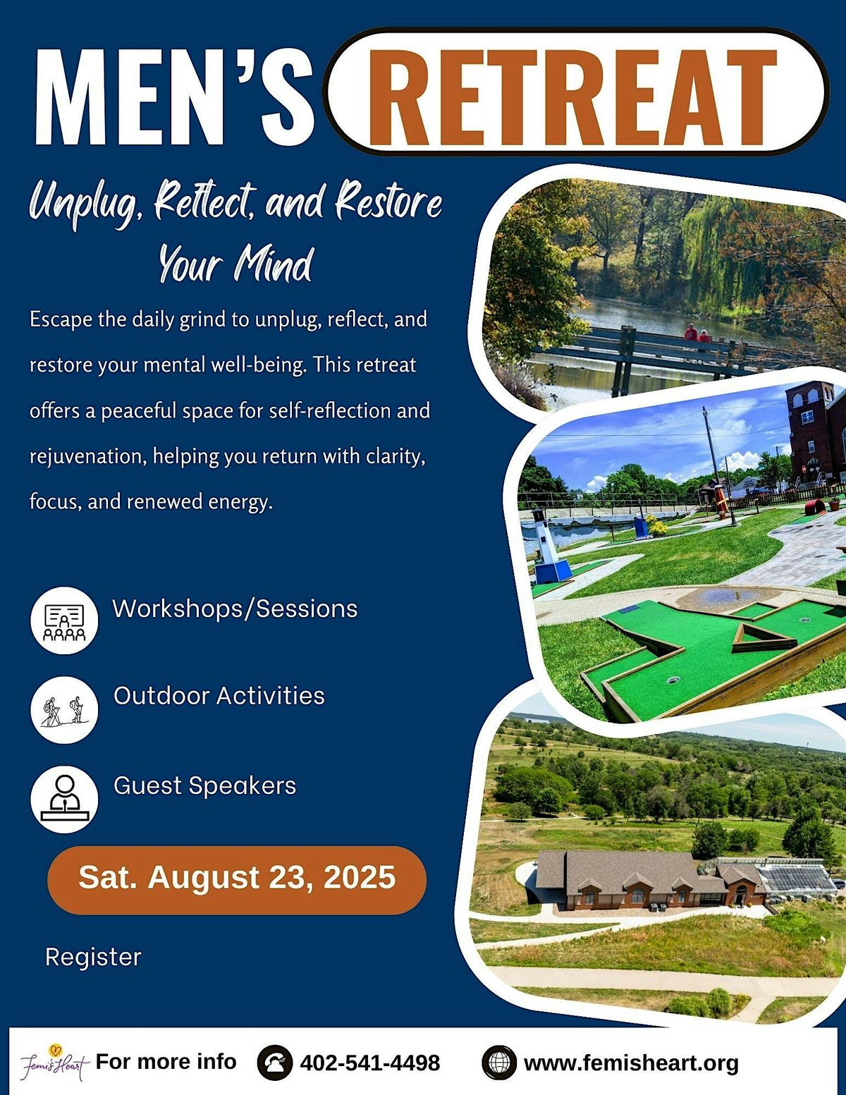 African Men Retreat:  Unplug, Reflect, and Restore Your Mind, 23 August | Event in Ashland | AllEvents