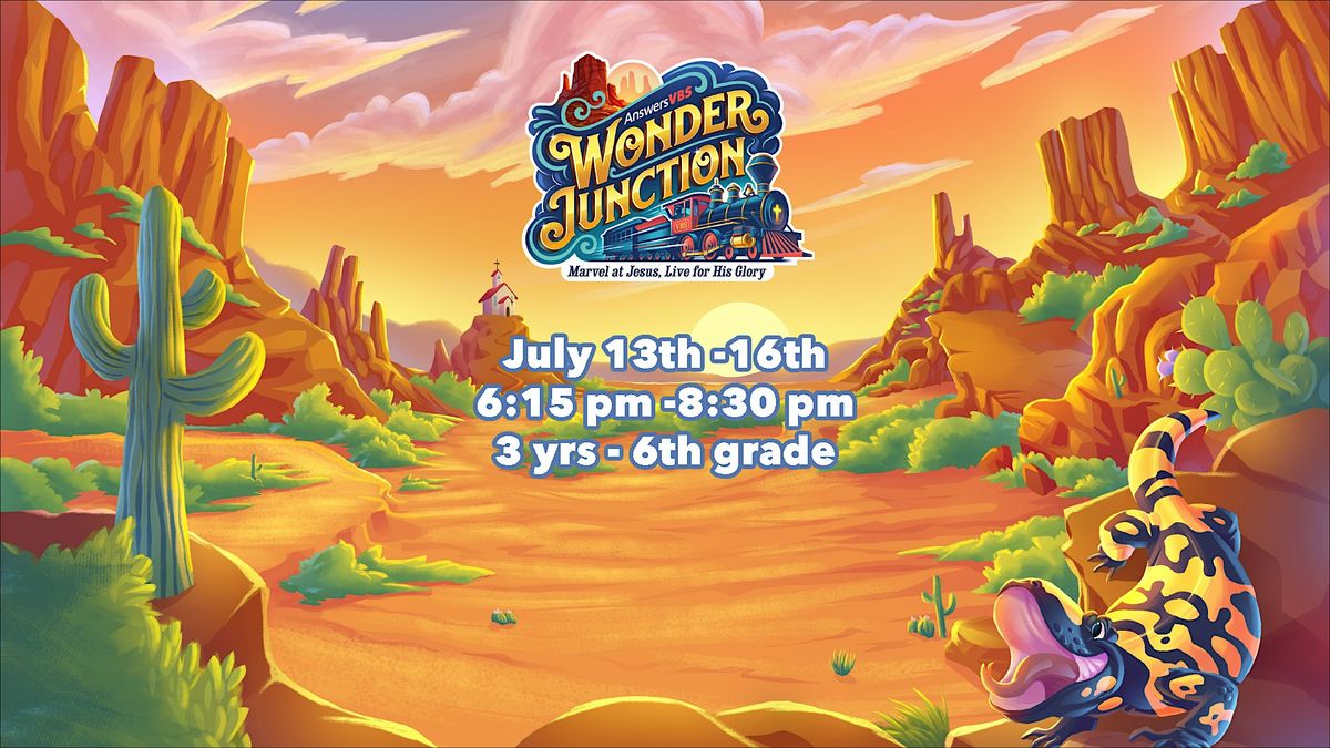 Wonder Junction VBS 2025, 13 July | Event in Haslet | AllEvents