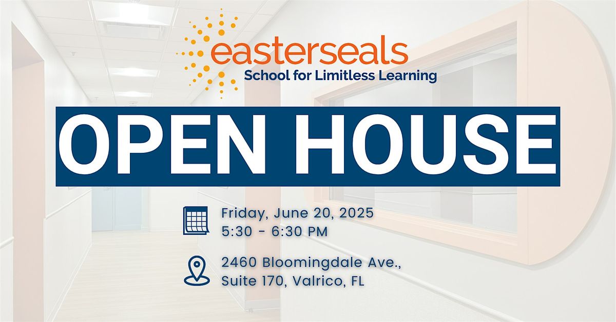 Easterseals School for Limitless Learning Open House, 20 June | Event in Valrico | AllEvents
