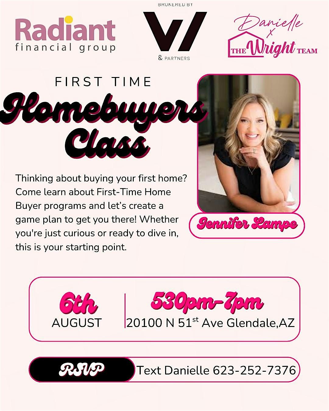 First Time Homebuyers Class with Radiant Financial, 6 August | Event in Glendale | AllEvents