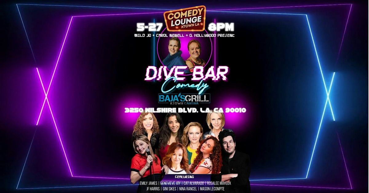 Dive Bar Comedy at Baja's Grill, 27 May | Event in Los Angeles | AllEvents