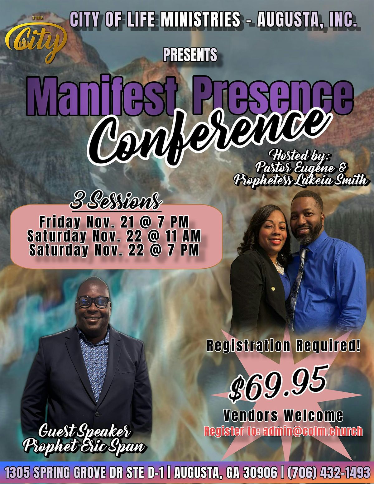 Manifest Presence Conference 2025, 21 November | Event in Augusta | AllEvents