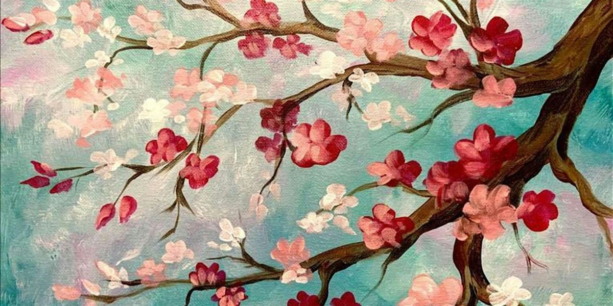 Beautiful Cherry Blossoms - Paint and Sip by Classpop!™, 25 July | Event in Denver | AllEvents