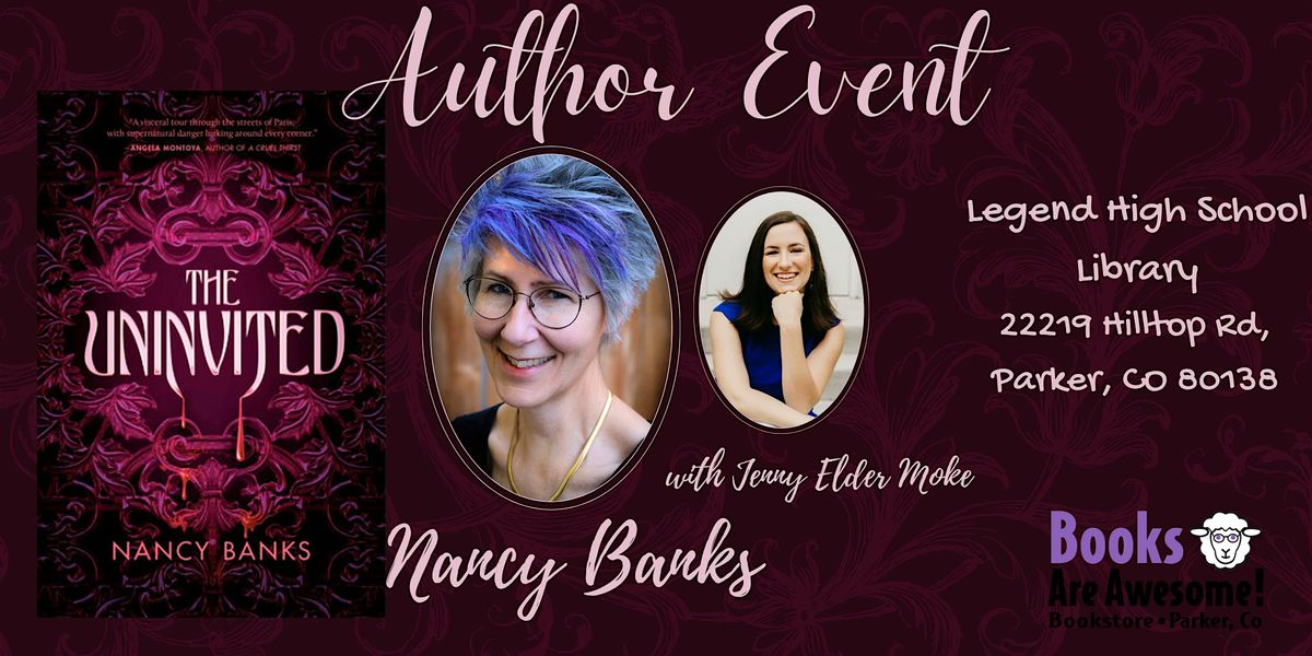 YA Author Event: "The Uninvited" by Nancy Banks, 16 December | Event in Parker | AllEvents