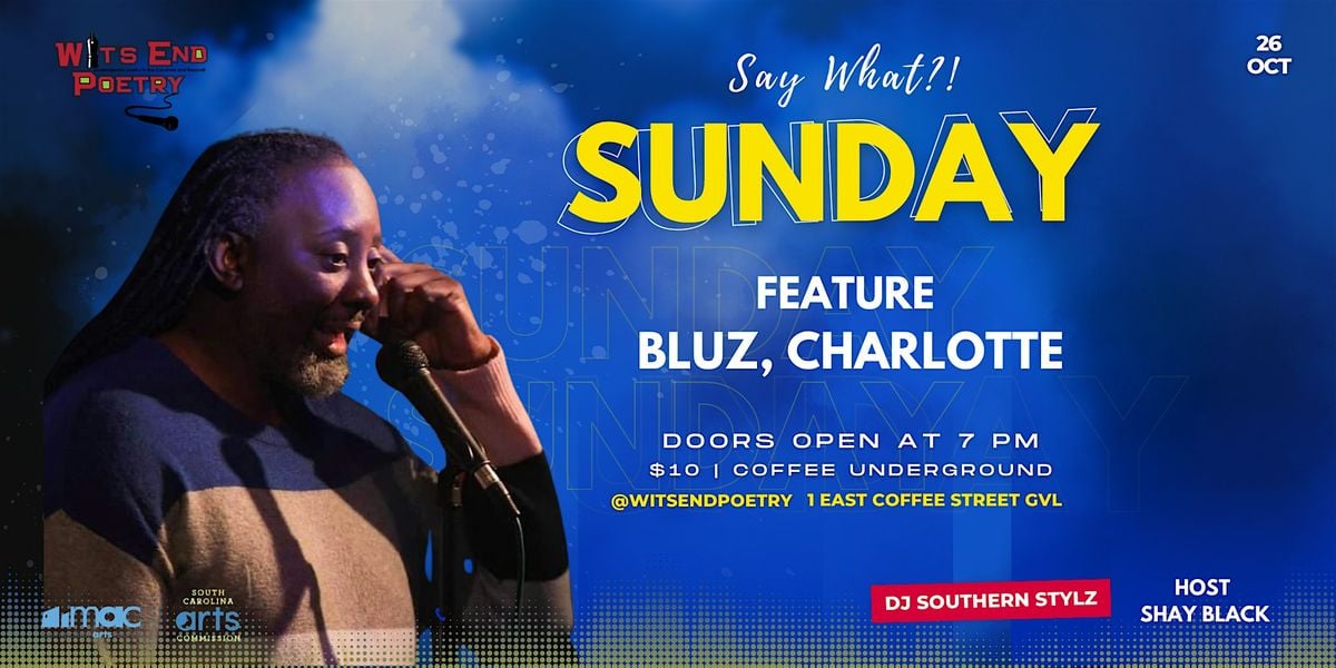 What Open Mic and Feature Bluz at Coffee Underground, 26 October | Event in Greenville | AllEvents