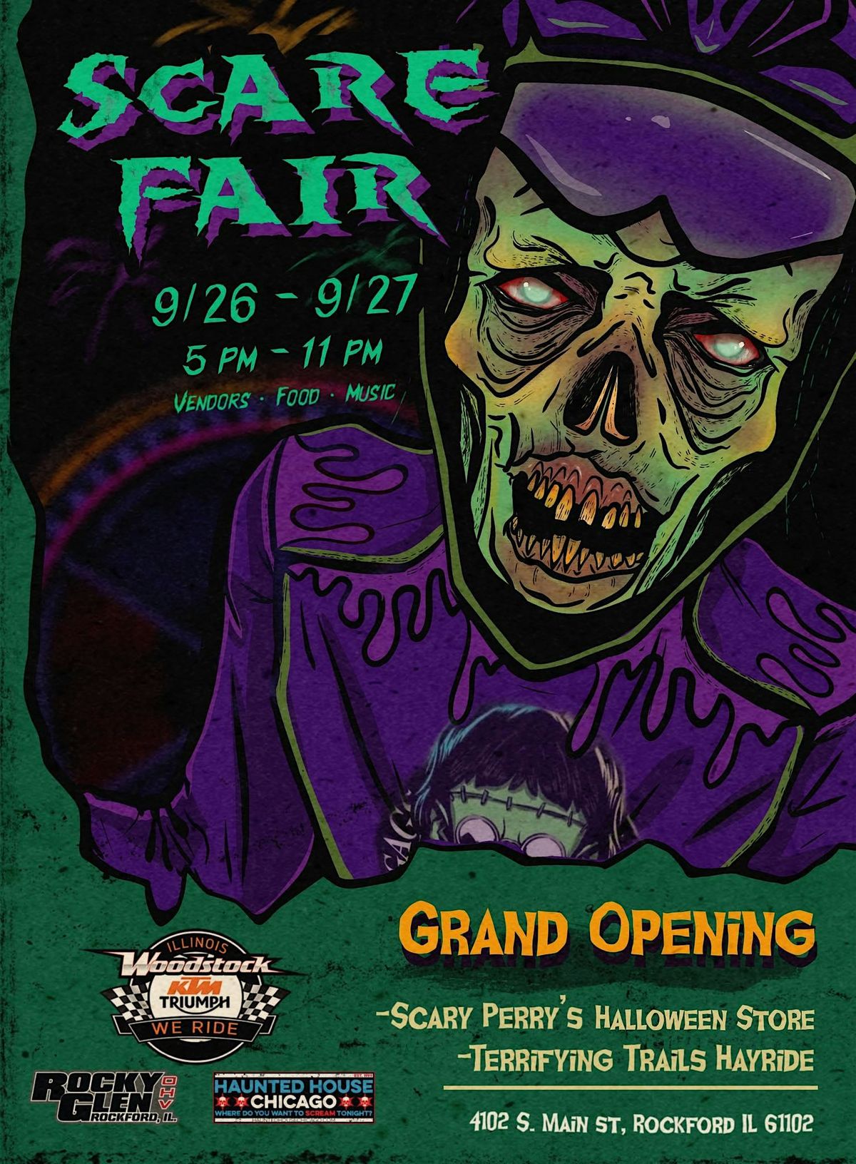 Scare Fair 2025 | Presented by Terrifying Trails, 26 September | Event in Rockford | AllEvents
