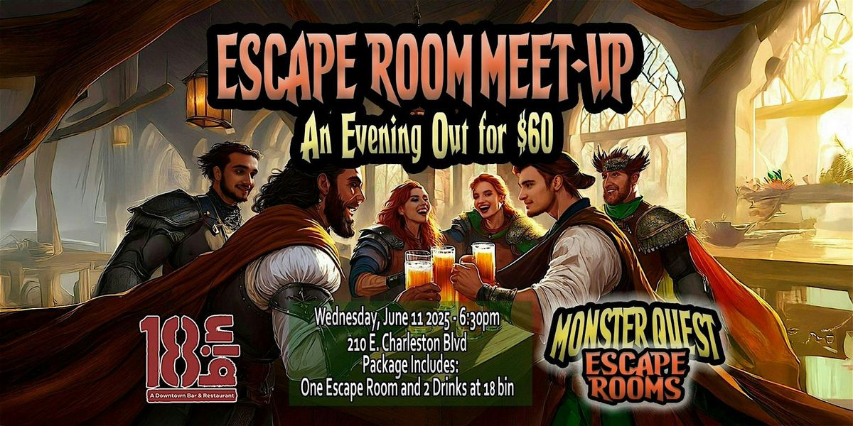 Escape Room and Drinks Meet-up | Event in Las Vegas | AllEvents