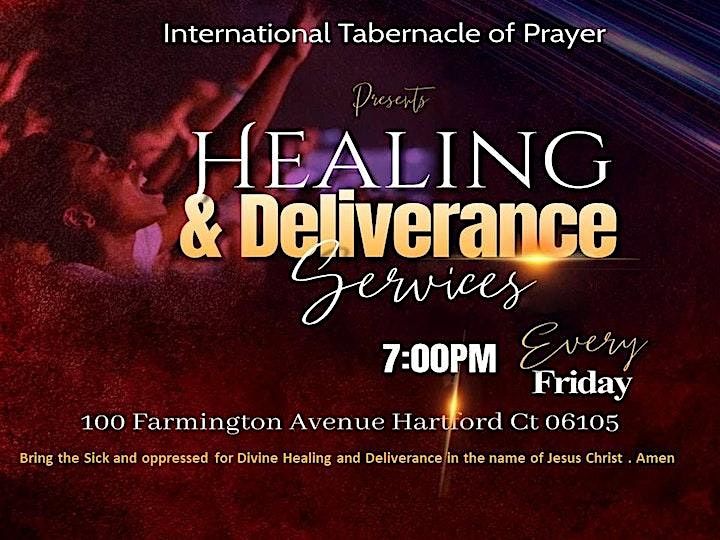 FRIDAYS PRAYER,HEALING AND DELIVERANCE SERVICES | Event in Hartford | AllEvents