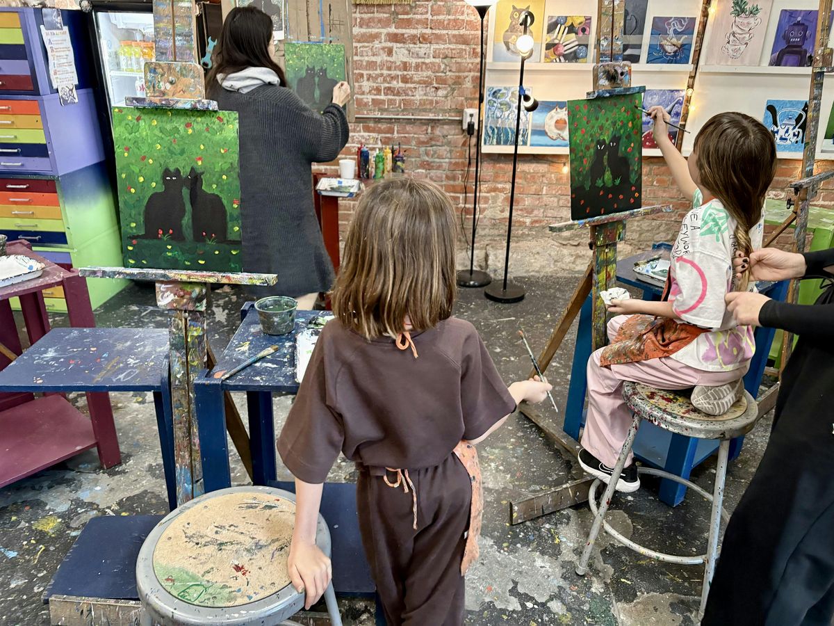 PAINT:LAB Abstract Acrylic Exploration | Event in Santa Monica | AllEvents