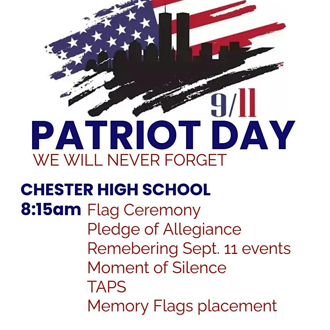 9/11 Ceremony, 11 September | Event in Chester | AllEvents
