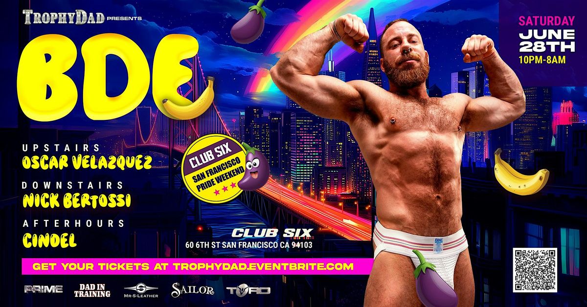 BDE - Pride SF Saturday!, 28 June | Event in San Francisco | AllEvents