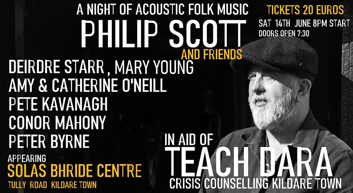 PHILIP SCOTT and FRIENDS  night of  acoustic folk music, 14 June | Event in Kildare Town | AllEvents